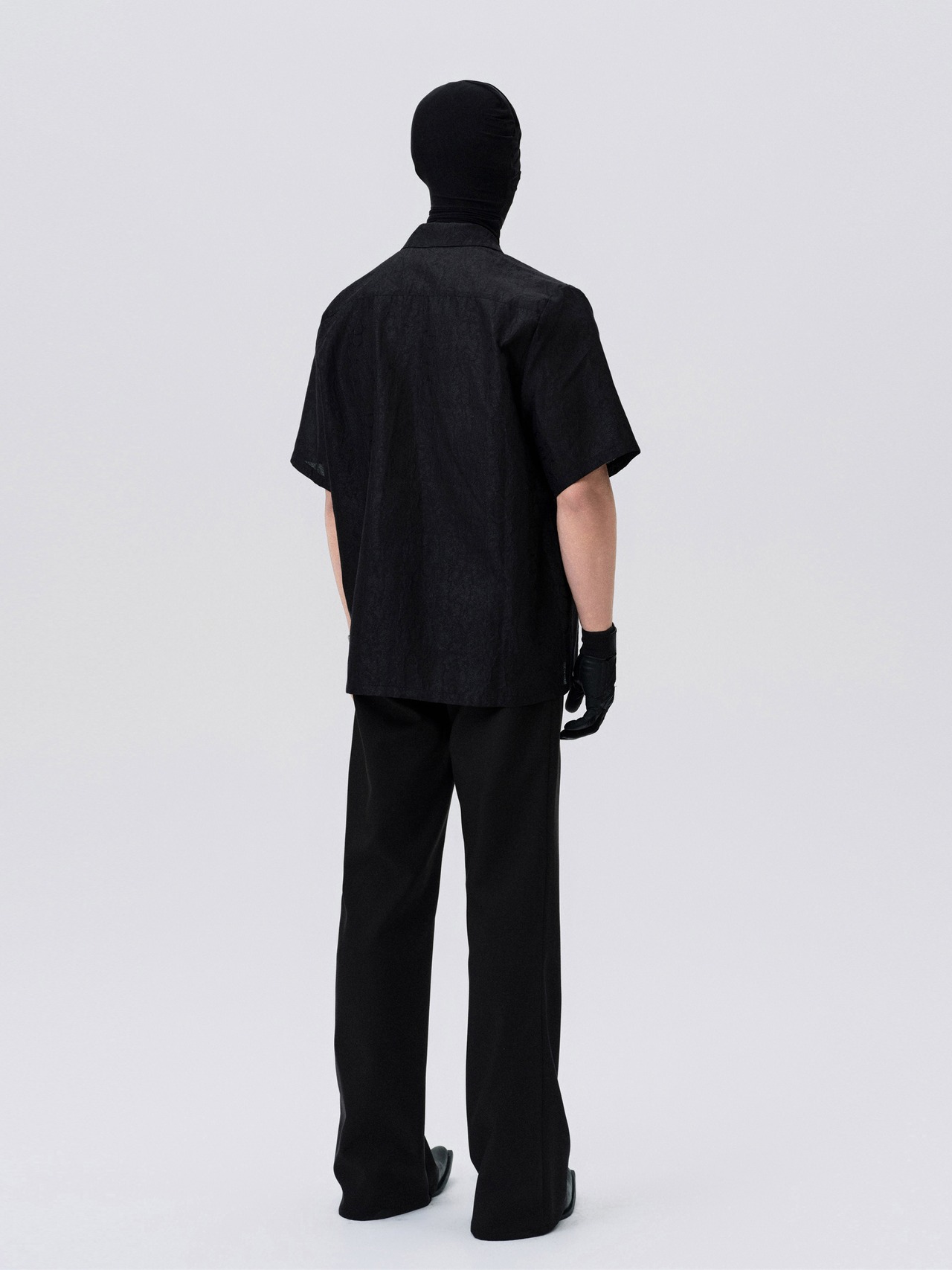 FRKM SCD 25SS ハイエンドファブリック テクスチャーオープンカラーシャツ半袖