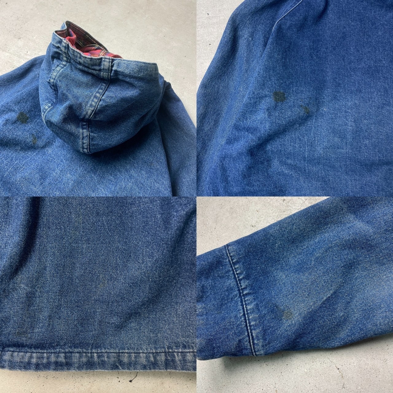 80年代 USA製 L.L.Bean エルエルビーン デニムコート デニムジャケット 