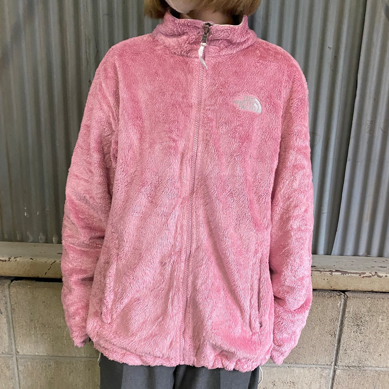 ザ ノースフェイス ボアフリースジャケット レディースXL 古着 THE 
