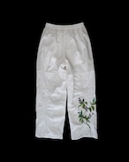 vintage lace pants purple echinacea