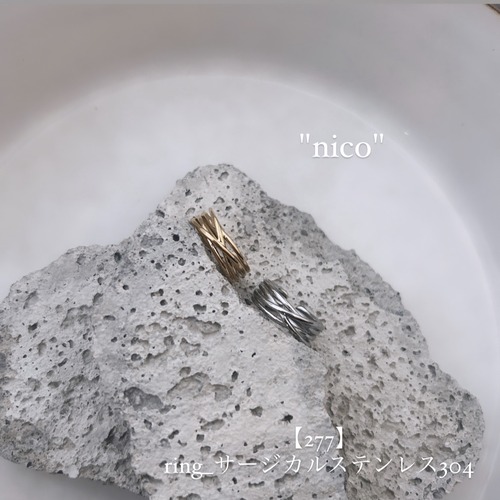 【277】ring_サージカルステンレス304の商品画像2