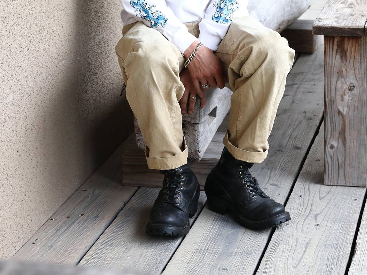 WHITE'S BOOTS ホワイツブーツ ORIGINAL SMOKE JUMPER / OILED BLACK