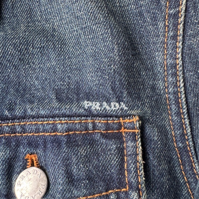 Prada デニムジャケット インディゴ 画像8