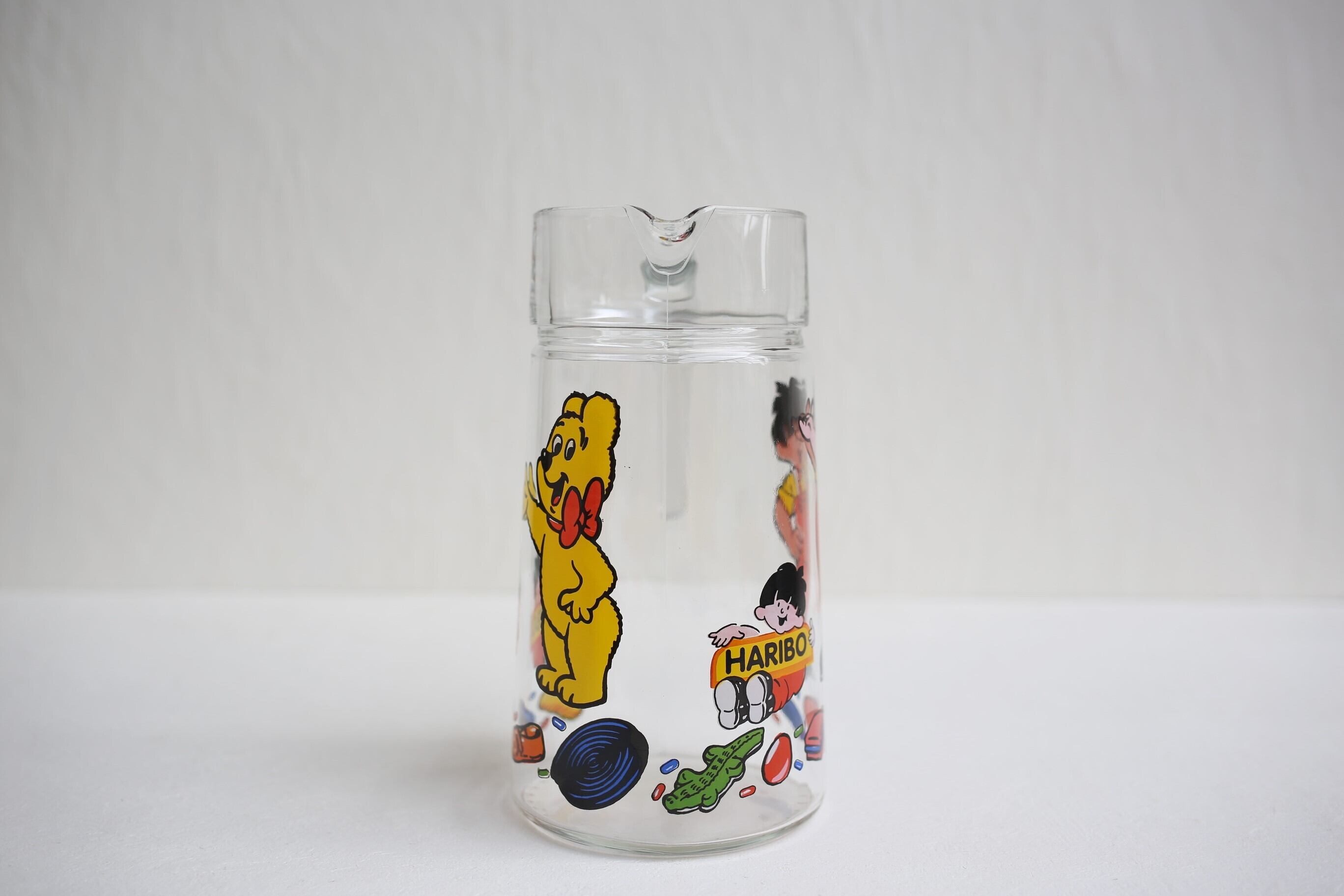 フランス ヴィンテージ HARIBO ハリボー ピッチャー＆グラス3個セット