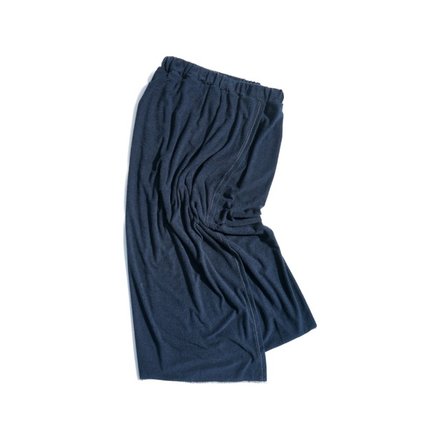 【BANSAN】Cotton Mini Pile Skirt (DEEP NAVY)