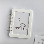 post card size Acrylic Binder / Soy Milk