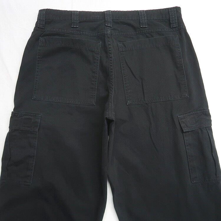 古着 ラングラー Wrangler カーゴパンツ ブラック 表記：W34L34