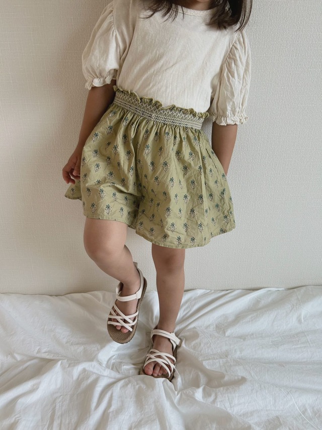 【即納】mon atelier / linen puff t