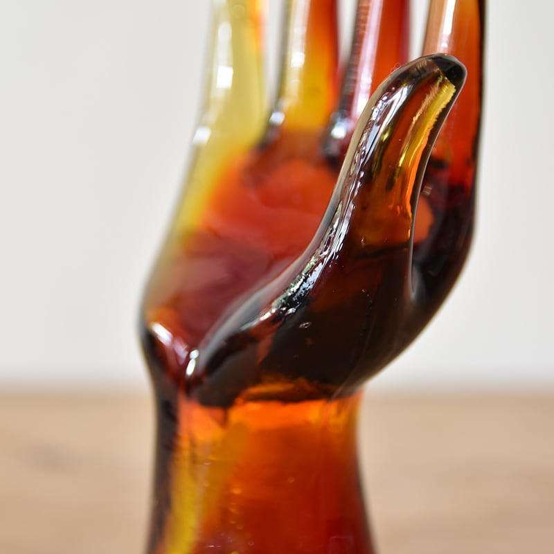 Glass Hand Object / ガラス ハンド オブジェ / 2009BNS-012 | BANSE