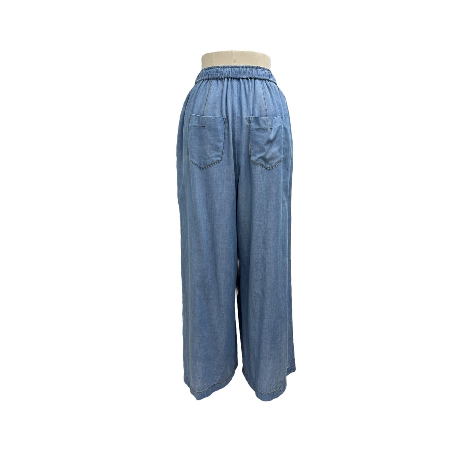 SALE【ayane】シアーデニムタックワイドパンツ 816304 アヤン | red earth
