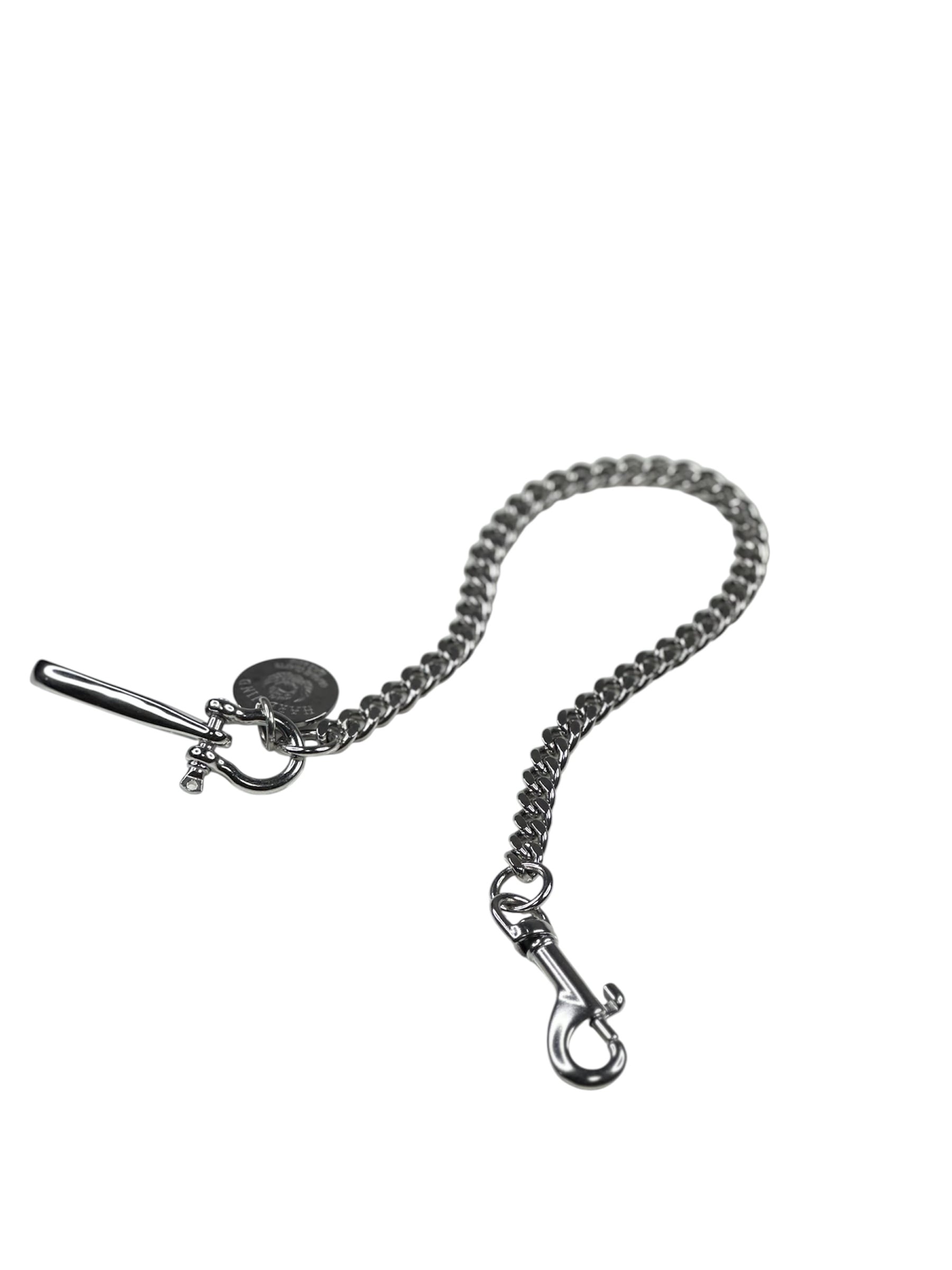 Hard Coin Silver Steel Wallet Chain | 【ボトムス専門店】MODE SPACE