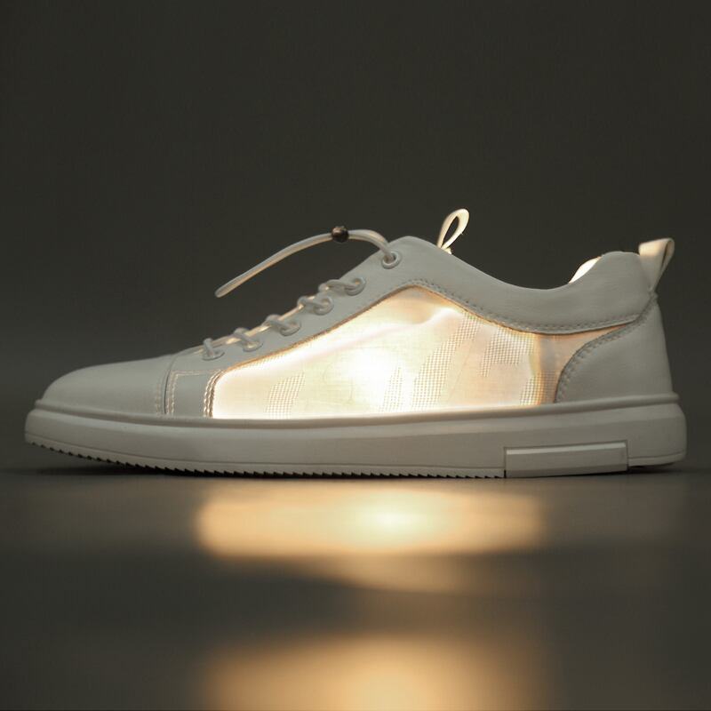 【新作】【送料無料】 メンズレザーシューズメッシュ通気性ソフトレザーローファーフラットシューズ36-45ボードシューズシンプルな黒と白のモデル 靴 ホワイト ブラック 10b468863559644