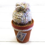 【さぼてN】さぼてんあみぐるみインテリア(パステルカラー)/あみぐるみ