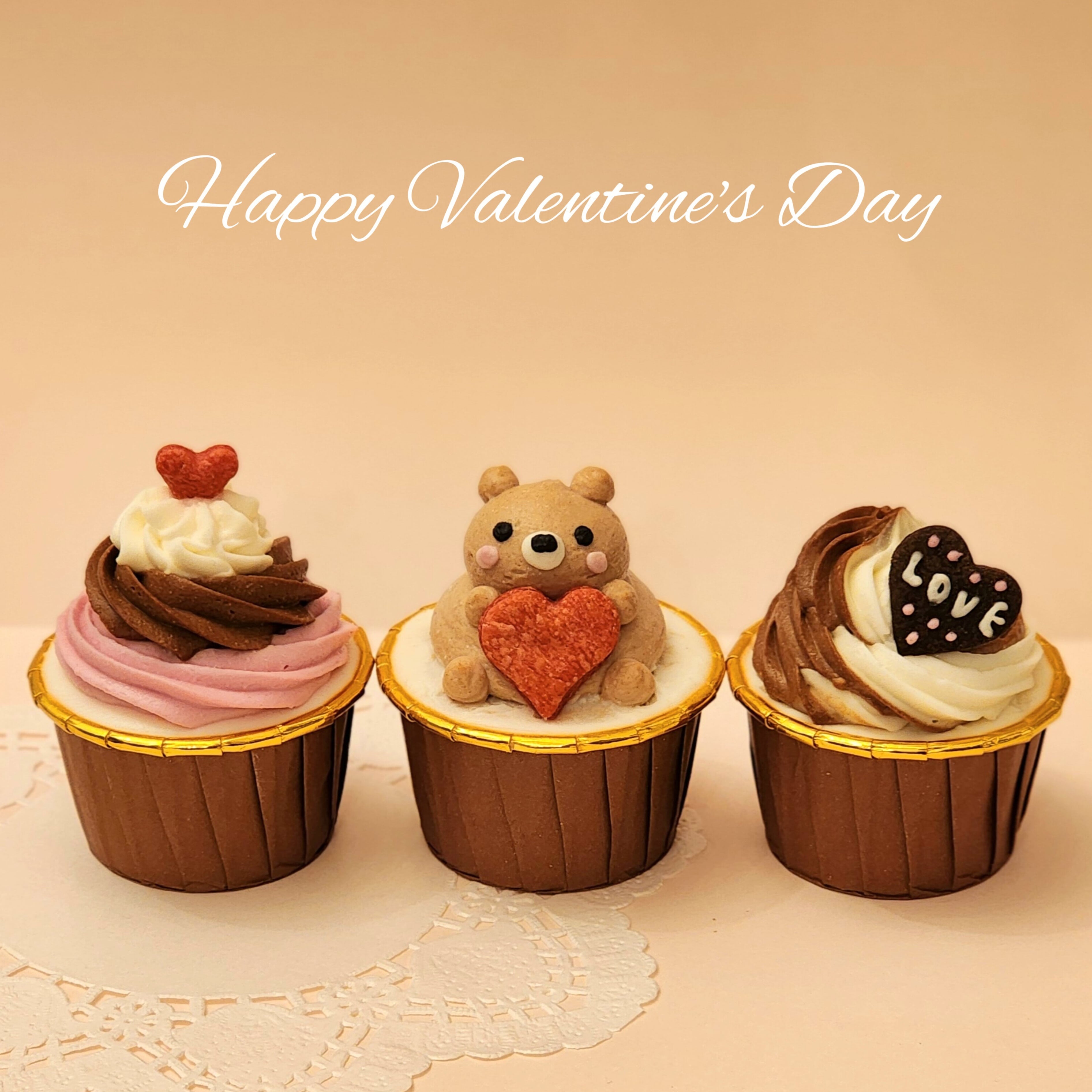 小さなカップケーキのセット♡くま 【公式通販】