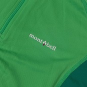 mont-bell モンベル ハーフジップ 半袖シャツ プルオーバーシャツ L/グリーン レディース #1104929