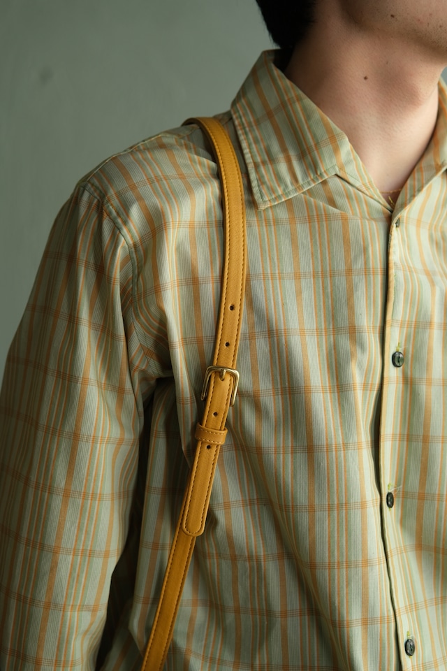 Utah/80-90’s “OLD COACH” glove leather shoulder bag