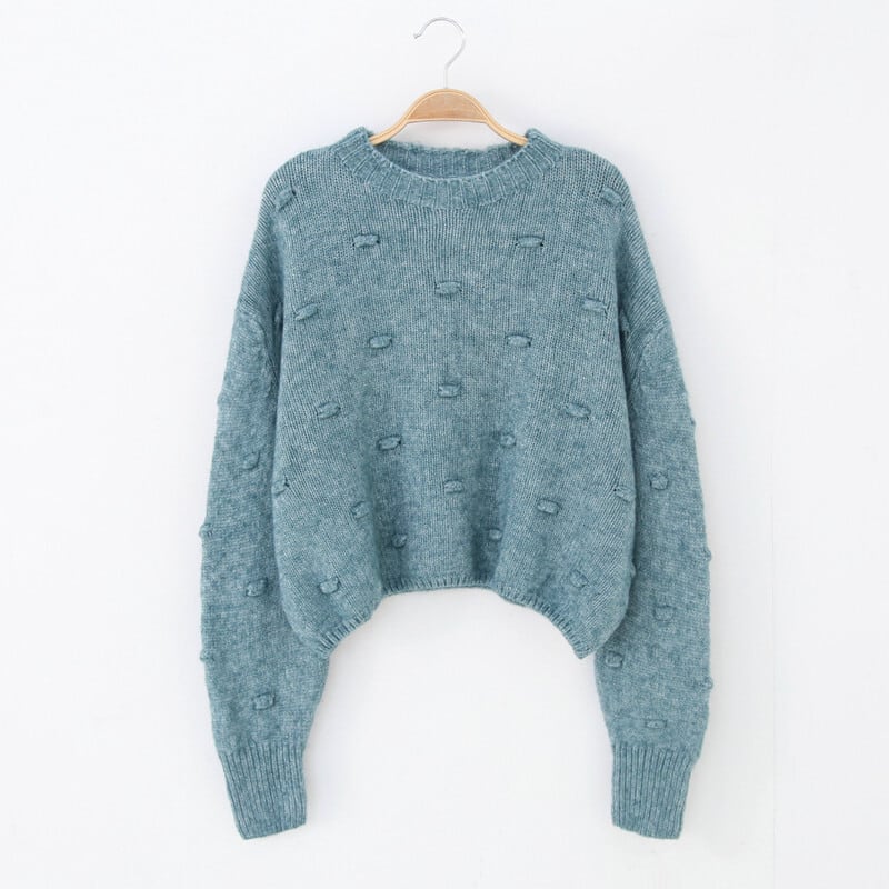 Short knit with balls of yarn TO0678