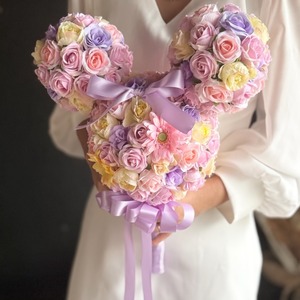 ステッキブーケ☆ラプンツェルカラー