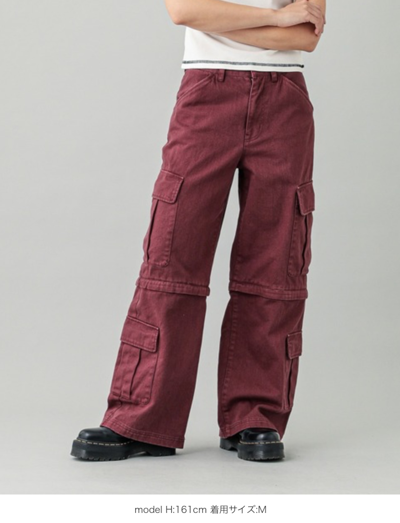 X-girl 2Wayカーゴパンツ X-girl】2WAY CARGO PANTS カーゴパンツ 2WAY仕様【エックス