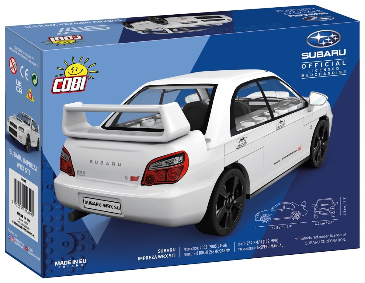 COBI #24649 Impreza WRX (White)