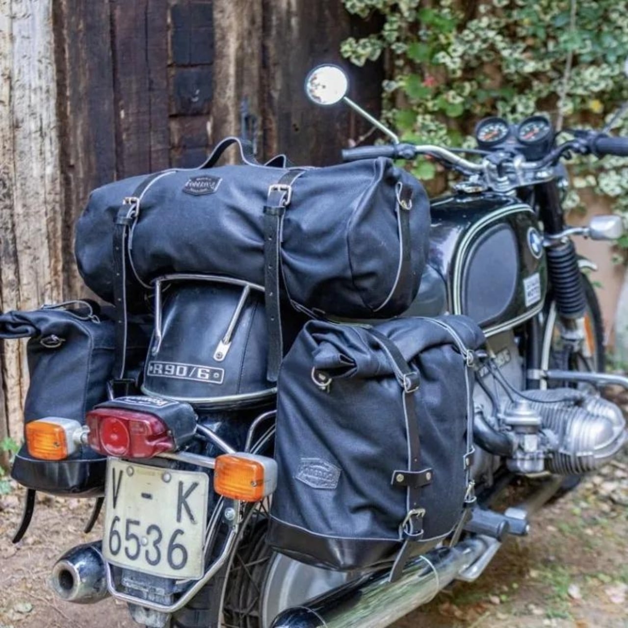 Shiraz 30L 黒 ダッフルバッグ La Poderosa Goods | La Poderosa Goods