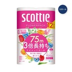 【2セット】スコッティ トイレットティシュー フラワーパック 3倍長持ち 12ロール