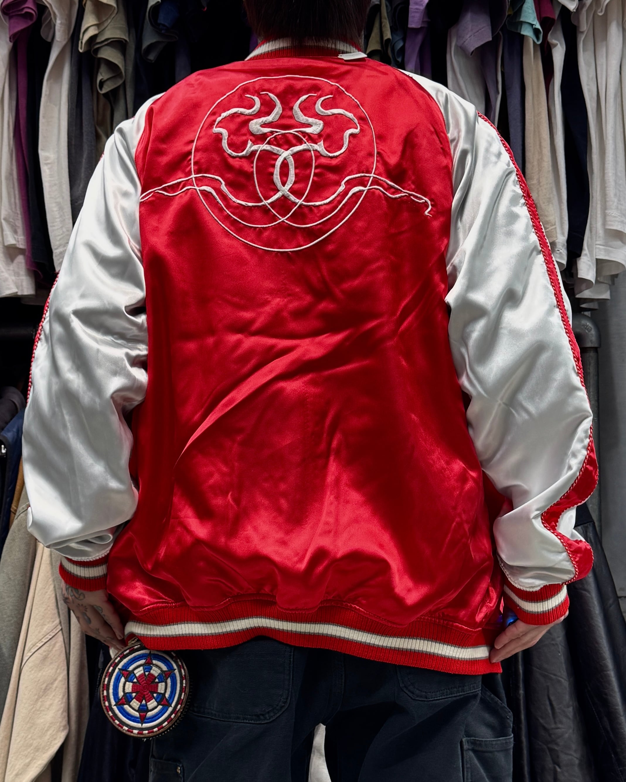 Special!!】10's old stussy Souvenir Jacket “スカジャン” “別珍