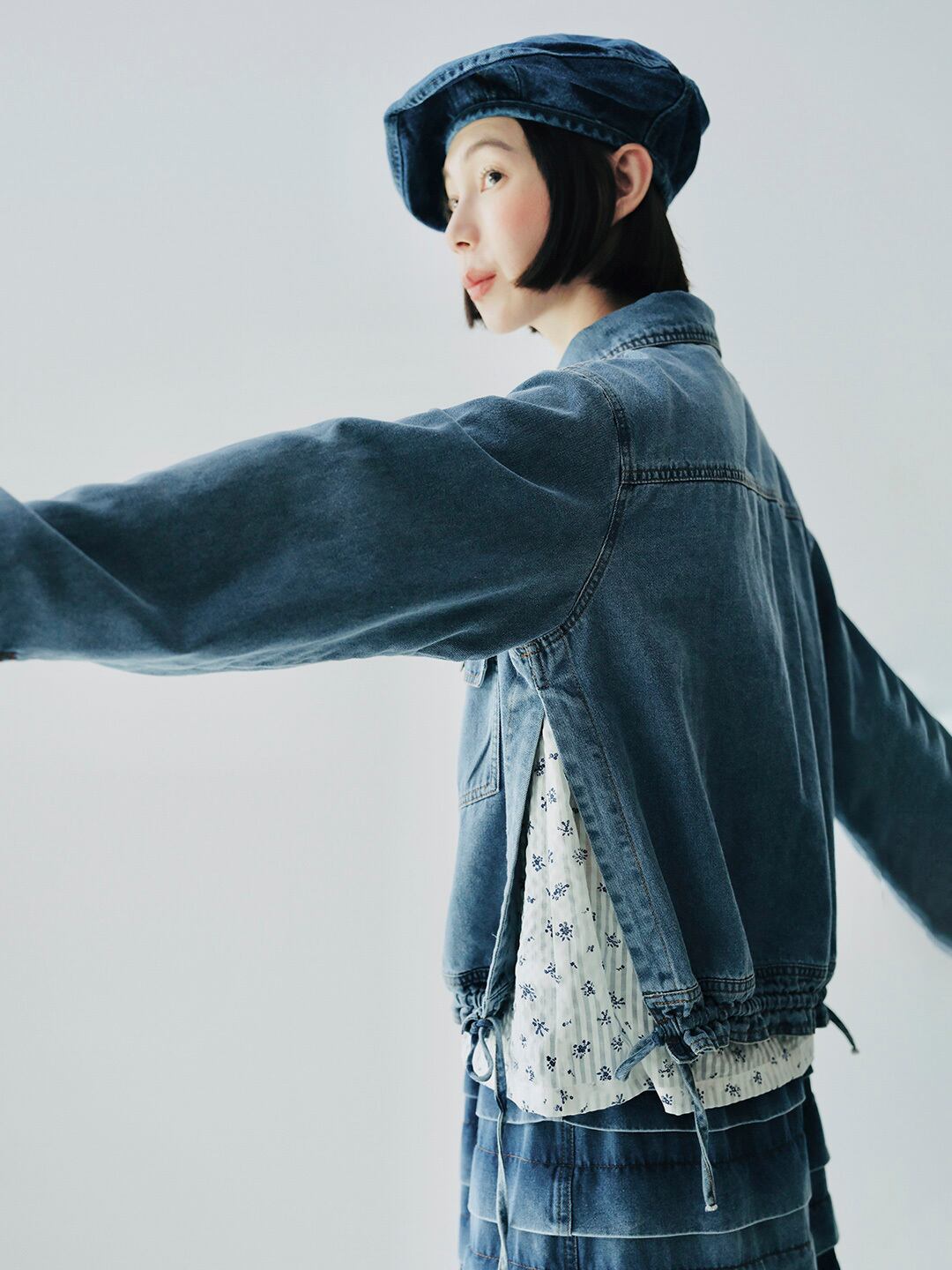 imakokoni オリジナルデザインデニムジャケット 244743