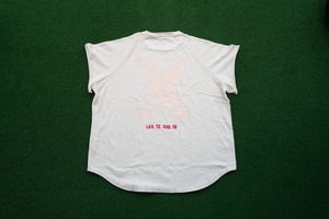 Cutoff Raglan "X"T-Shirts (BN/BN)