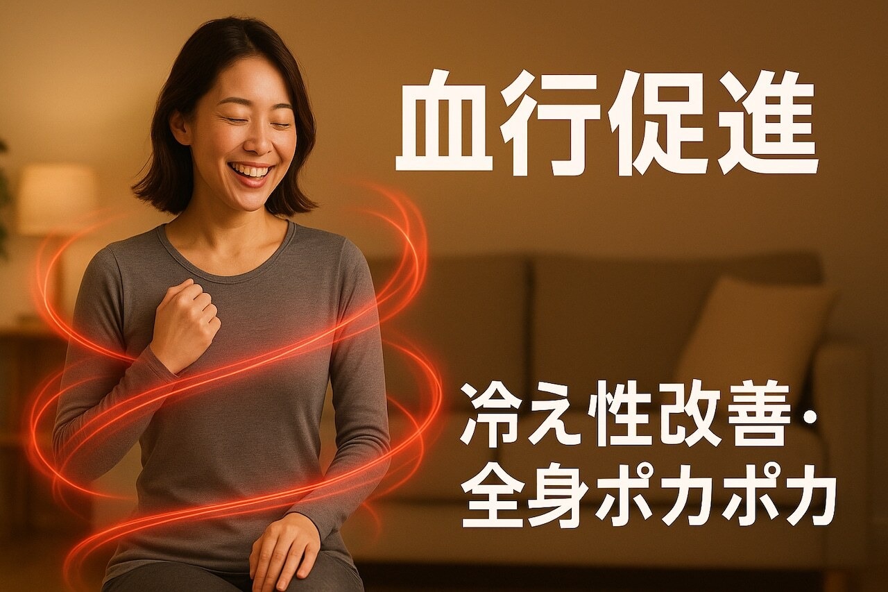 【一般医療機器】FLOWWEAR（フロウウエア）血行促進・疲労回復ウエア　シャツ