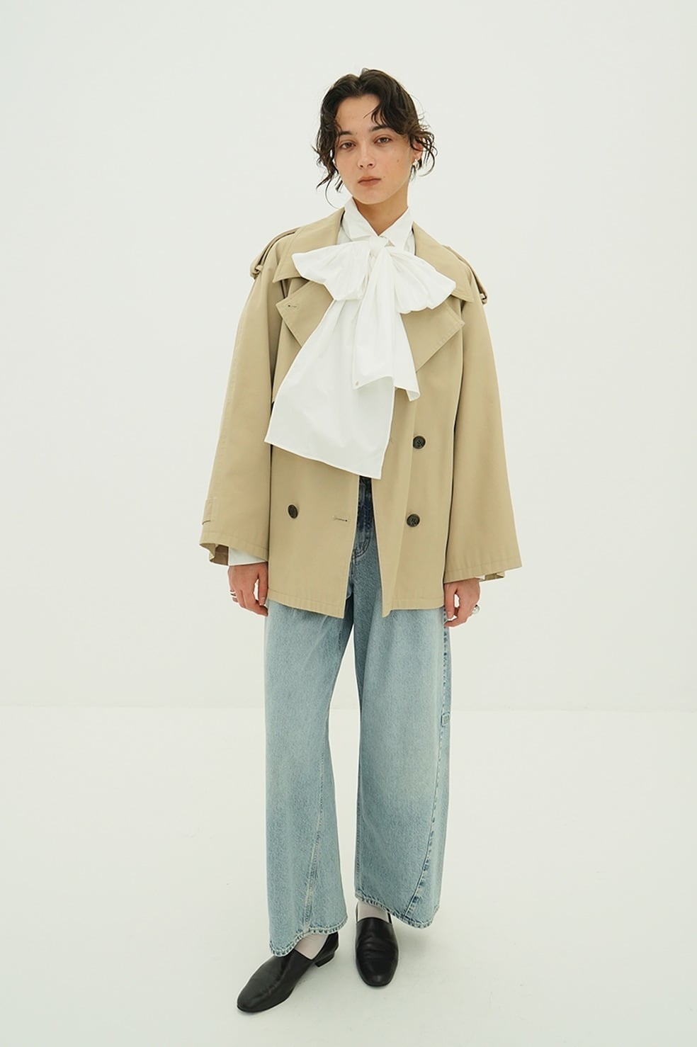 CLANE(クラネ) OVER SHORT TRENCH COAT | サウスオレンジ｜メンズ