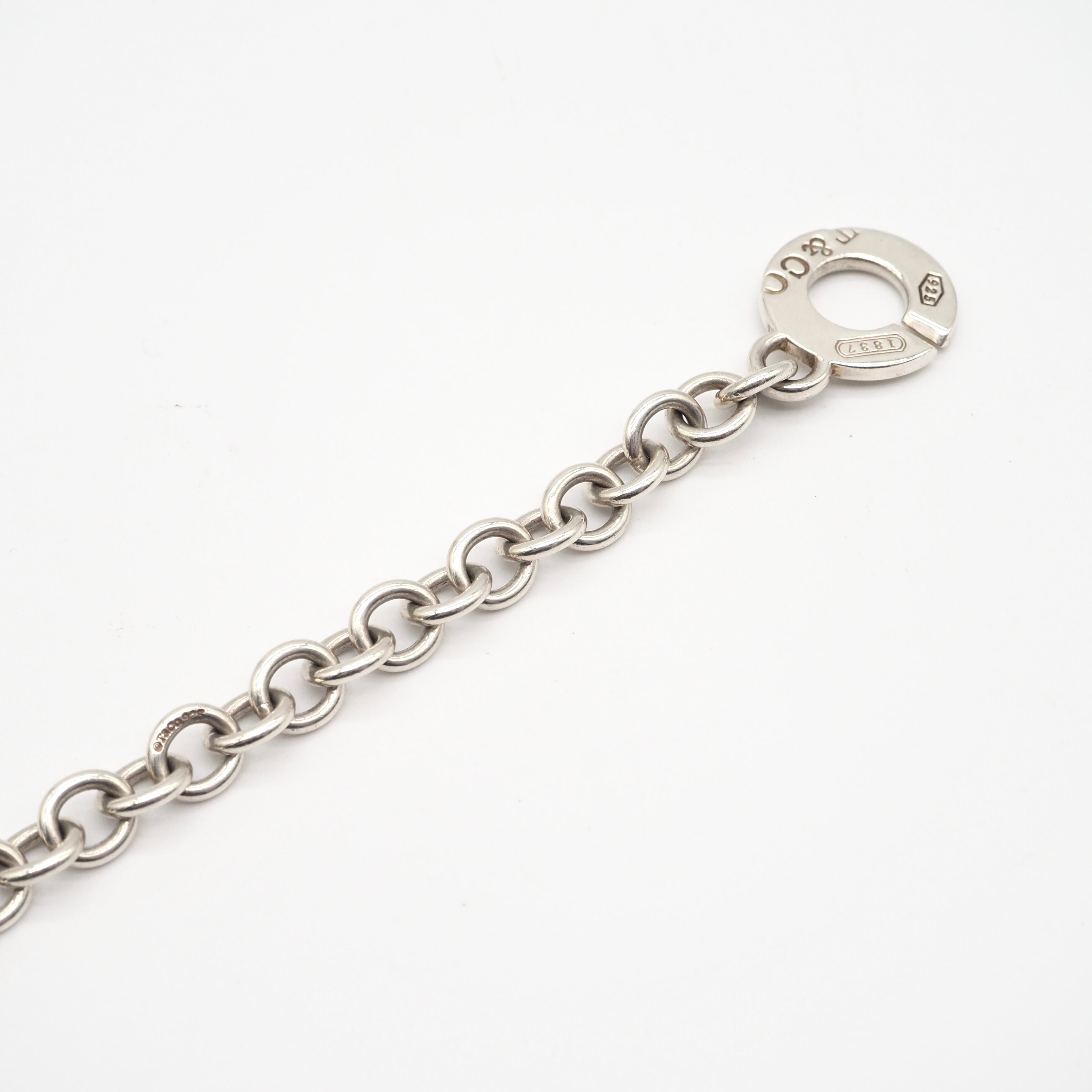 ティファニー 1837 クラスプ オープンサークル ブレスレット 925 Tiffany&Co. 1837 サークルクラスプ ブレスレット シルバー925