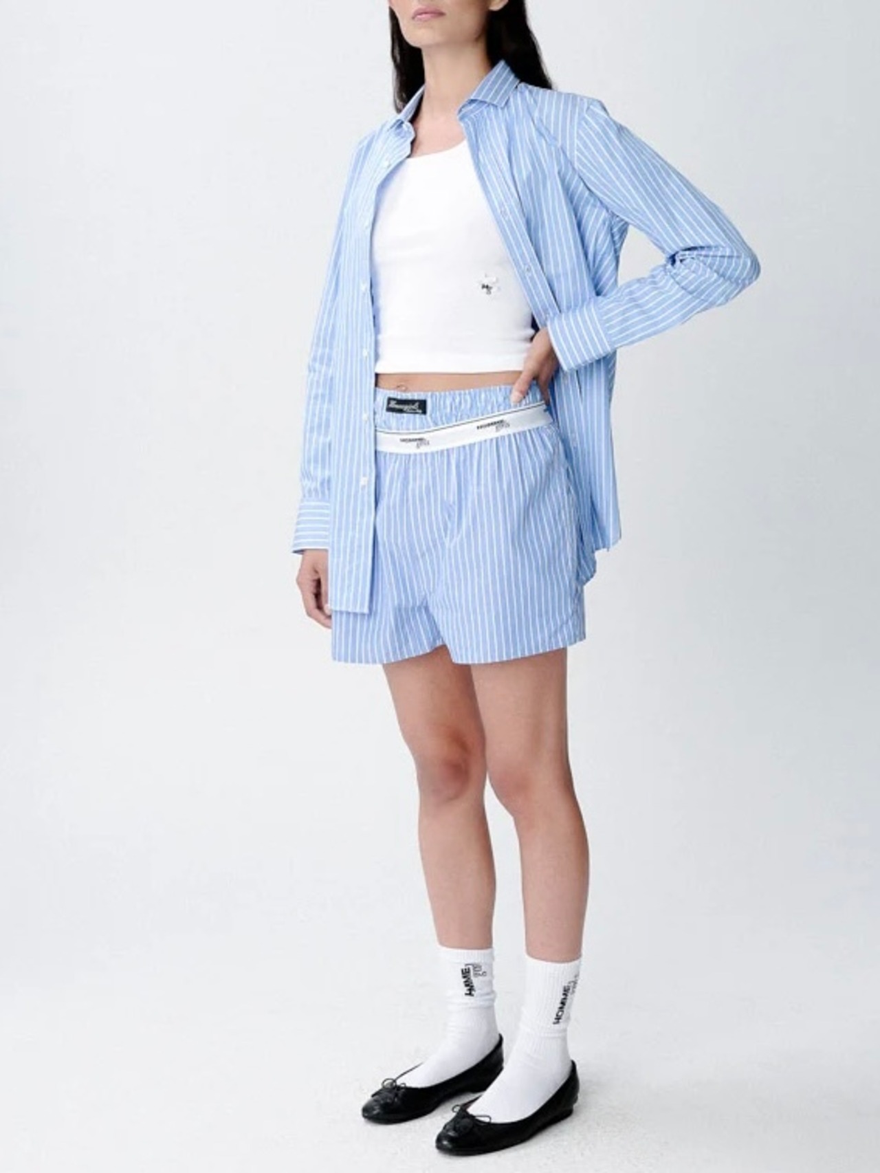 【25AW】HOMME girls オムガールズ /  CLASSIC SHIRT / シャツ - 4