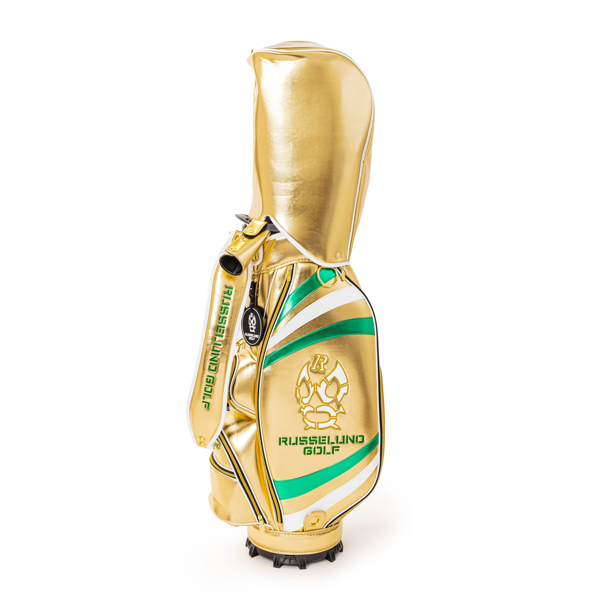 ラッセルノ Russeluno GOLF キャディバッグ＆ヘッドカバーセット【10