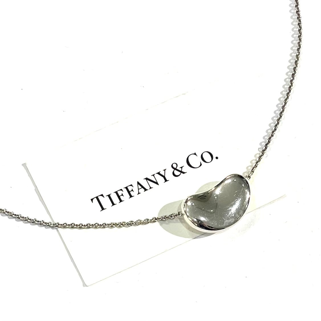 TIFFANY&CO.】3004 幸福ビーン ティファニー ネックレス／Elsa Peretti