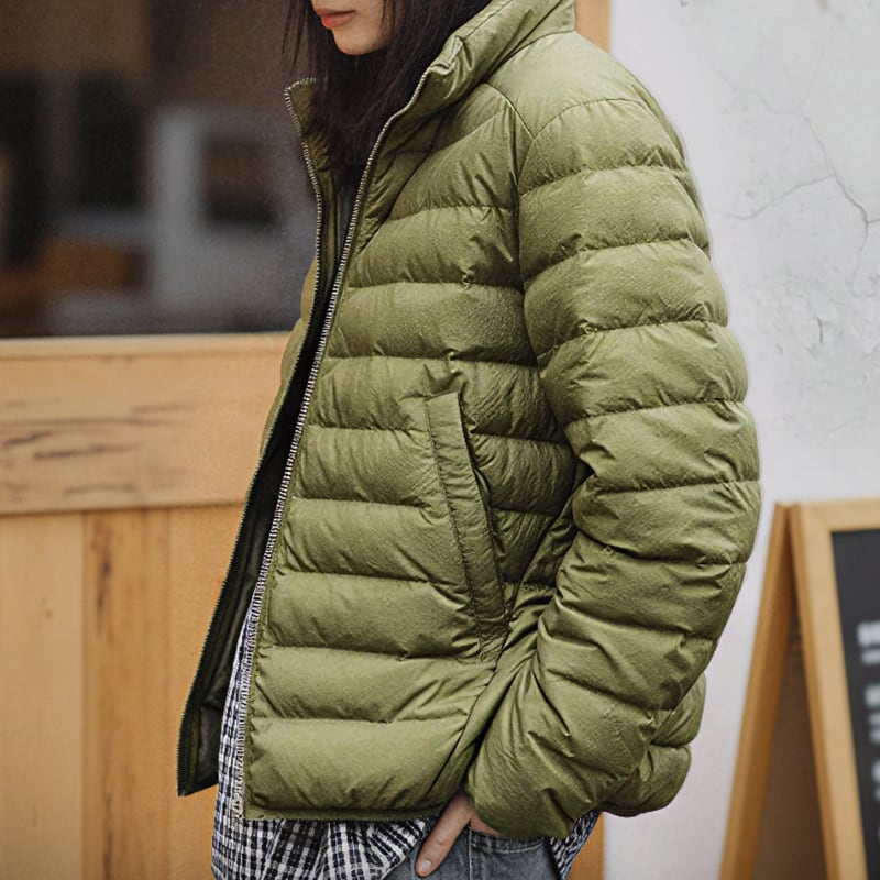 スタンドカラーダウンジャケット C00716