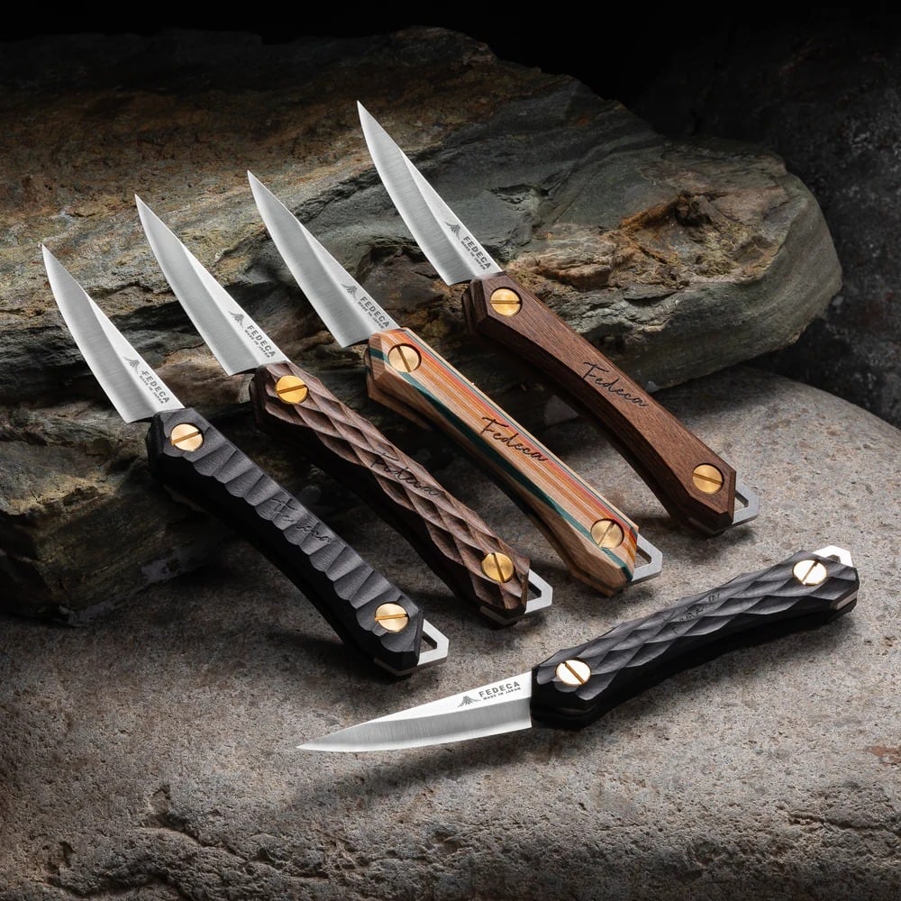 FEDECA／トレイルナイフ 名栗ブラウン | WHATNOT HARDWEAR STORE