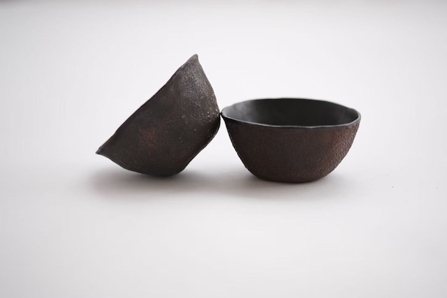 林出 Lin Chu - 柚子皮漆杯 Lacquered cup