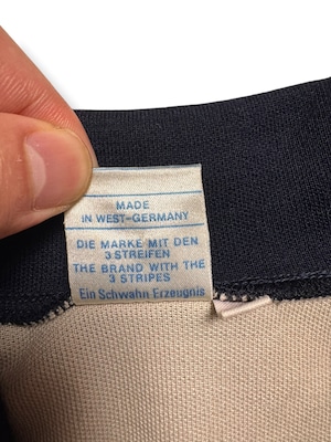 70s West Germany Adidas “Metal Button” Jacket