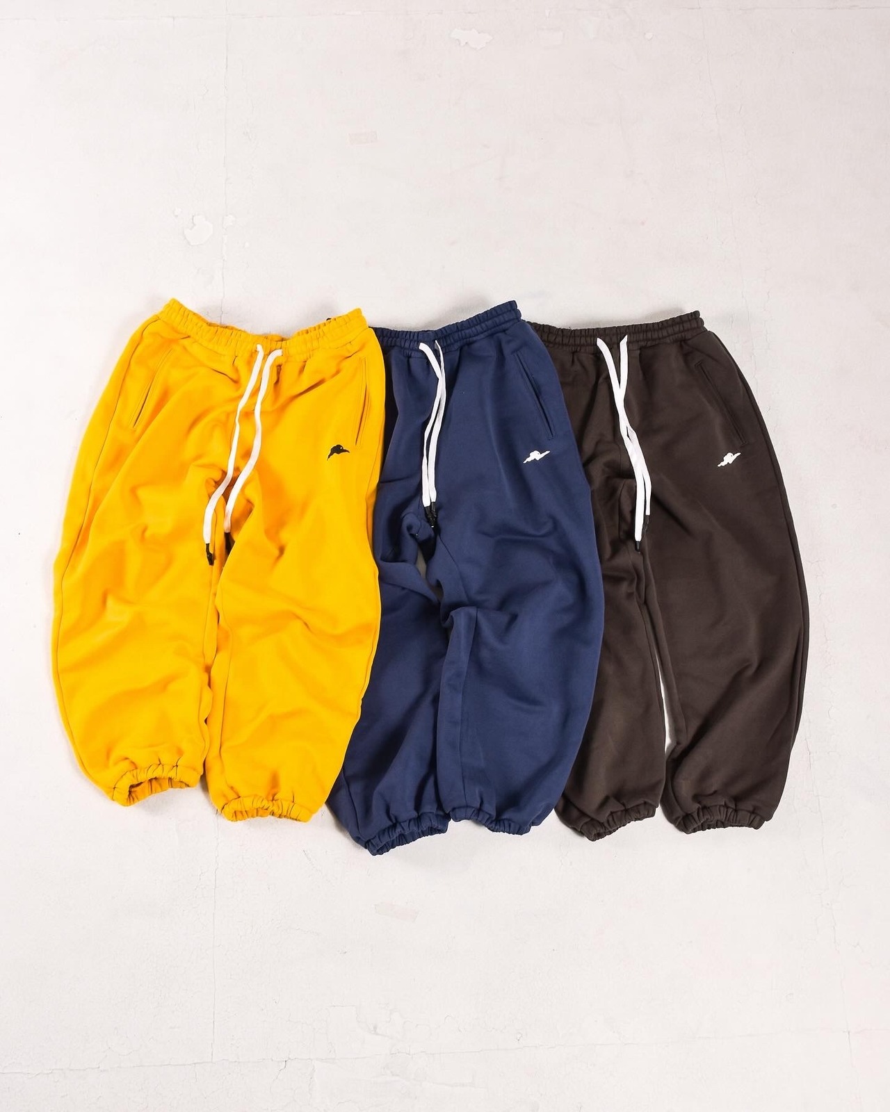 スウェットロングパンツ2 イエロー