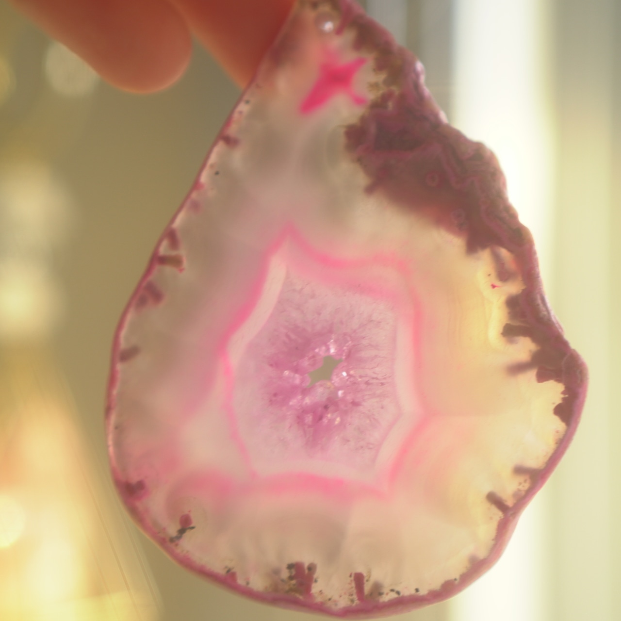 Pink Unicorn - アゲートヒーリングチャイム / Agate Healing Chime