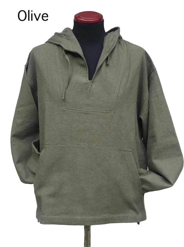 A Hope Hemp｜Canvas Baja Hoodie JKT｜【キャンバス　バハフーディージャケット】HZW-031