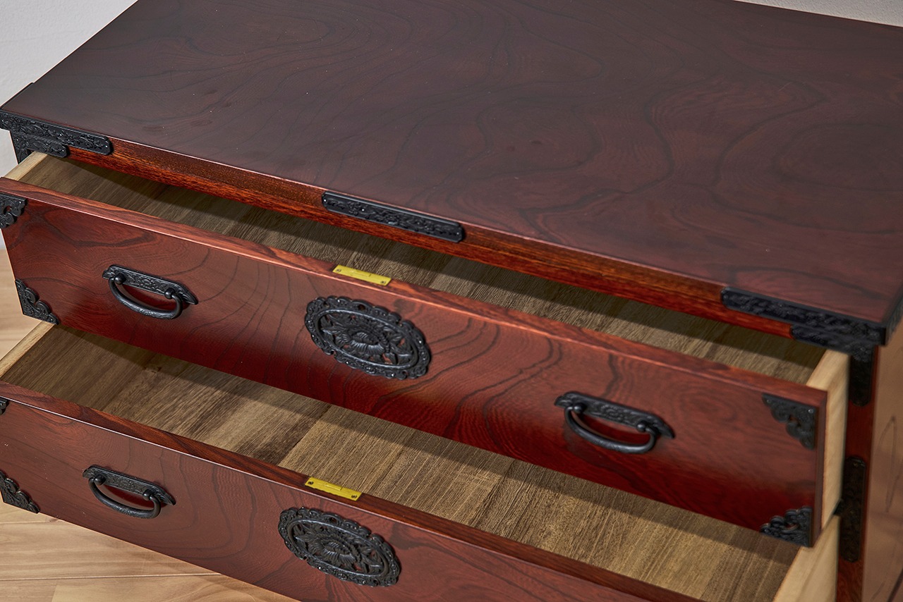 欅　無垢材　チェスト　和箪笥