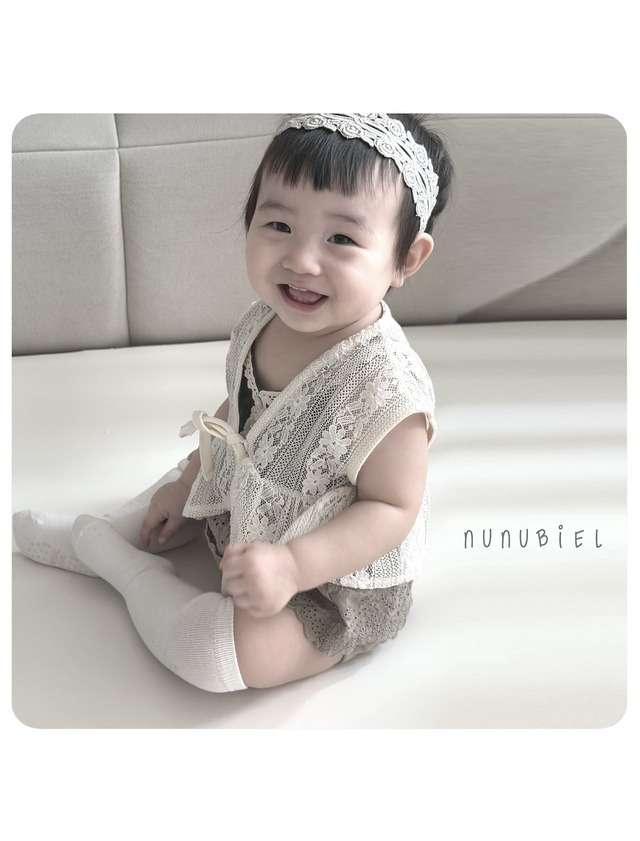 [nunubiel-baby] lace skirt bloomer