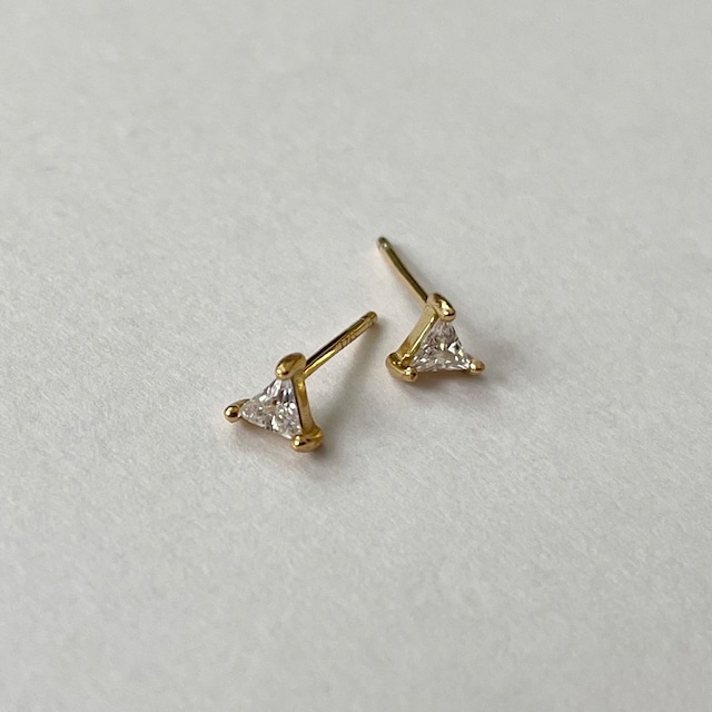 silver925 triangle pierce  （ピアス／シルバーピアス）