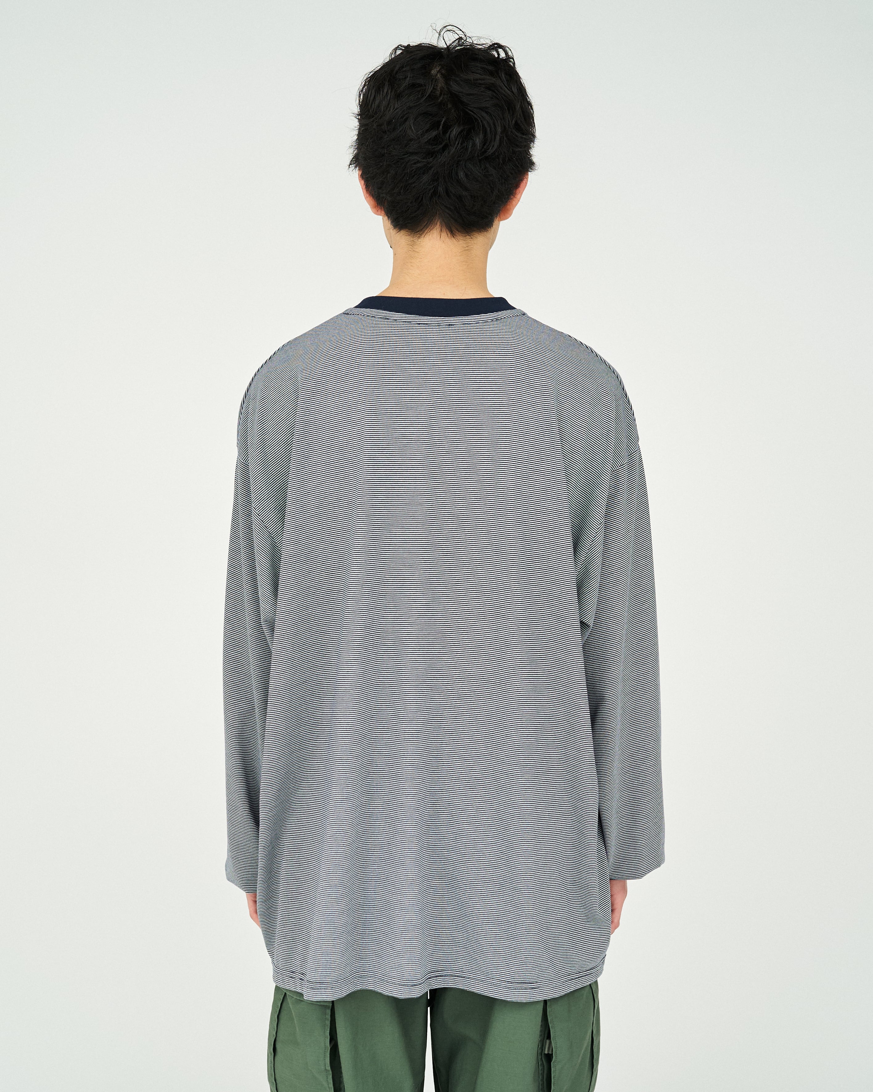 FreshService｜MICRO BORDER L/S TEE | 眠家オンラインストア