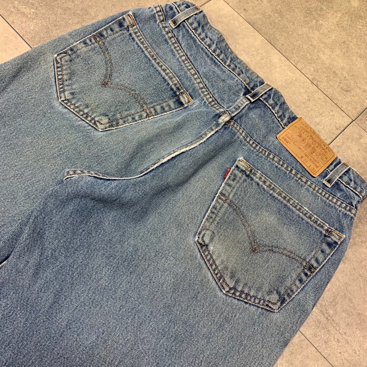 MEXICO製 90s Levi's 550 ビンテージ デニム 34×30 刻印104 90年代
