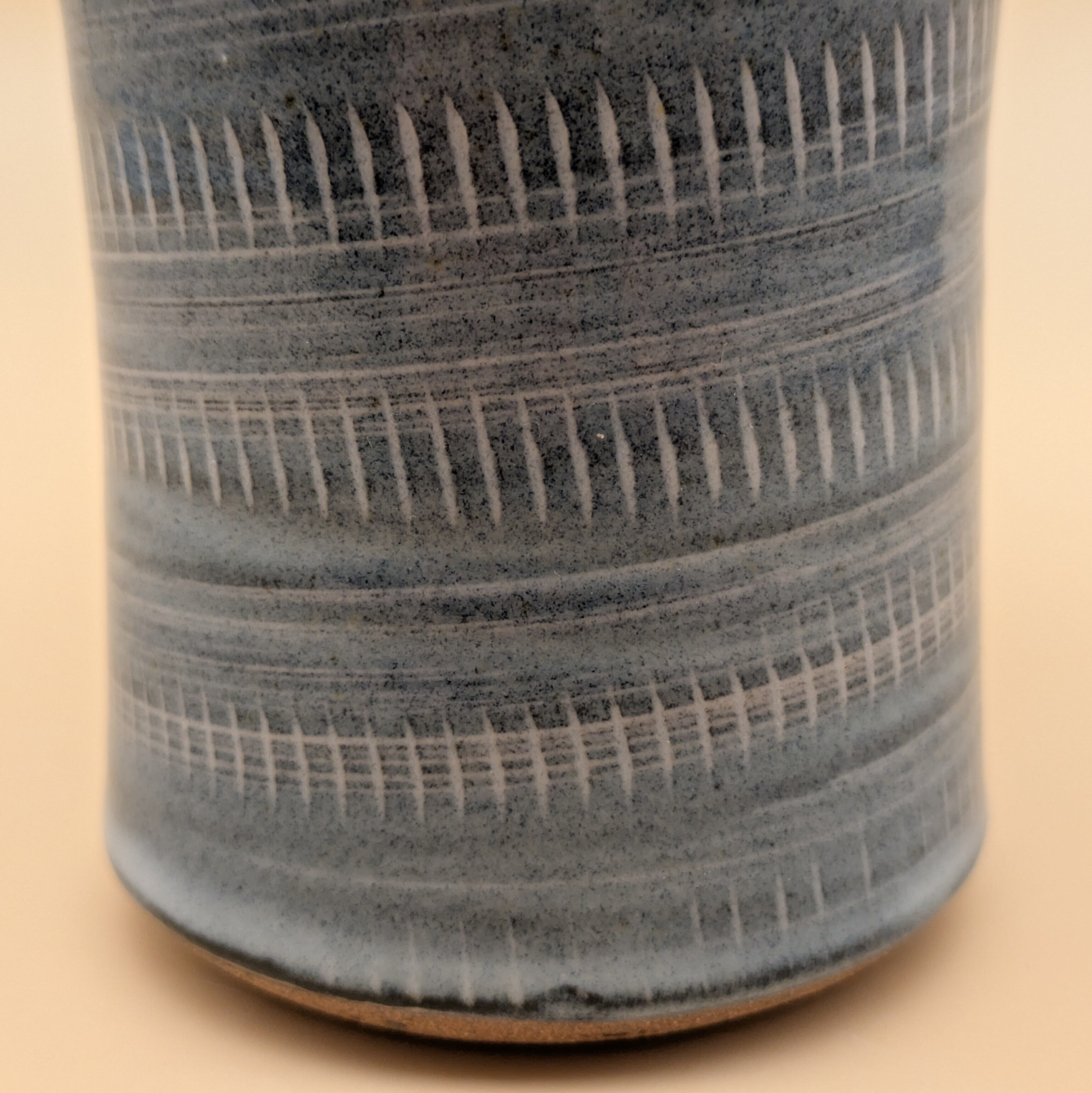 小石原焼】 マグカップ 10.5cm （緑釉 飴釉 飛び鉋） コーヒーカップ