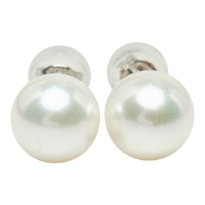 Pt900 プラチナ アコヤ真珠 アコヤパール8.1~8.2mm ピアス レディース 中古