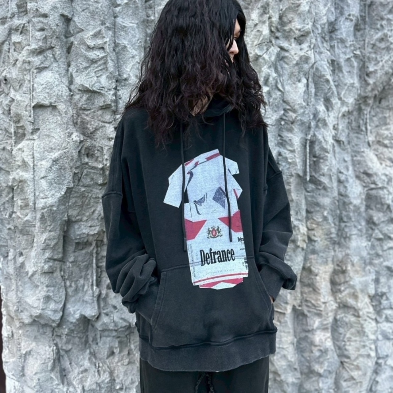 【ARNODEFRANCE】HOODIE 'ANTISOCIAL FLAVOR RED' - 10